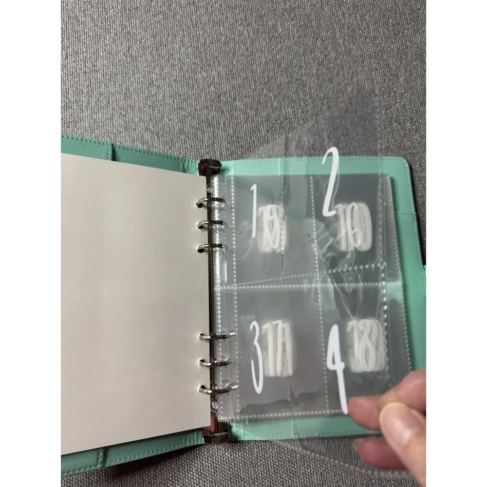 100 Envelopes Money Saving Challenge Binder, Save 5050 Dollars 100 Day Envelope